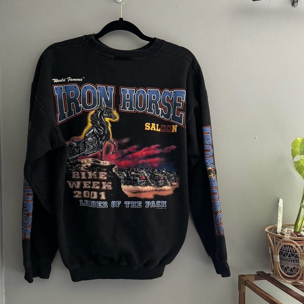 Vintage Iron Horse Saloon Biker Sweatshirt